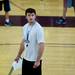 Zack Novak walks around the Dexter gymnasium during games on Tuesday, July 9. Daniel Brenner I AnnArbor.com
